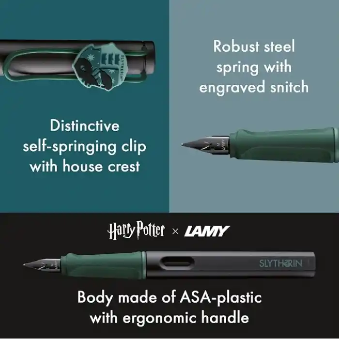 Lamy Safari Harry Potter Dolma Kalem Slytherin F Uç