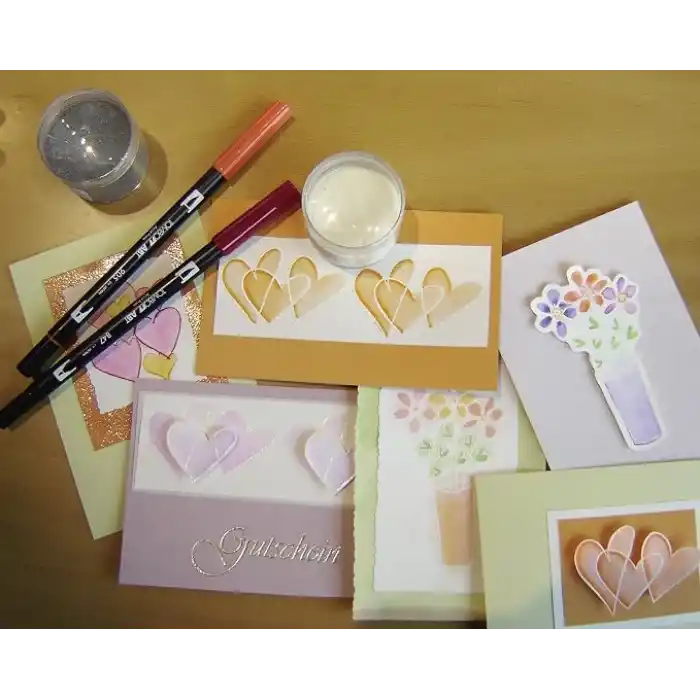Tombow ABT-N15 – 6P keçeli Dual Brush Pen ile iki uç, [6 adet] Siyah