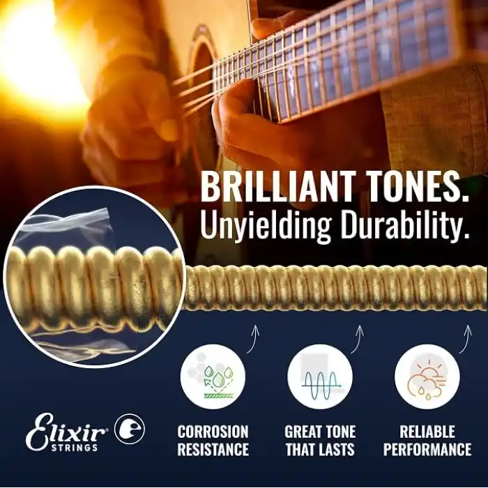 Elixir Akustik Bronz Nano Tel 012/053 (3lü Paket)