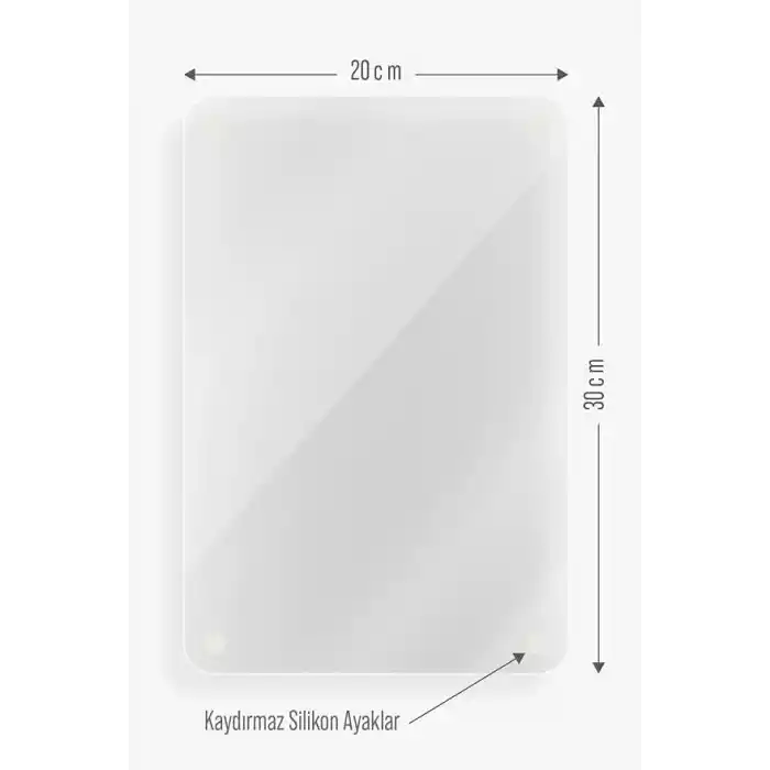 Decovetro Saydam Cam Boya Paleti 20 x 30 cm