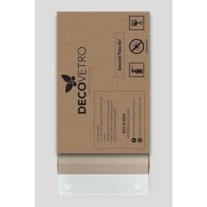 Decovetro Saydam Cam Boya Paleti 20 x 30 cm