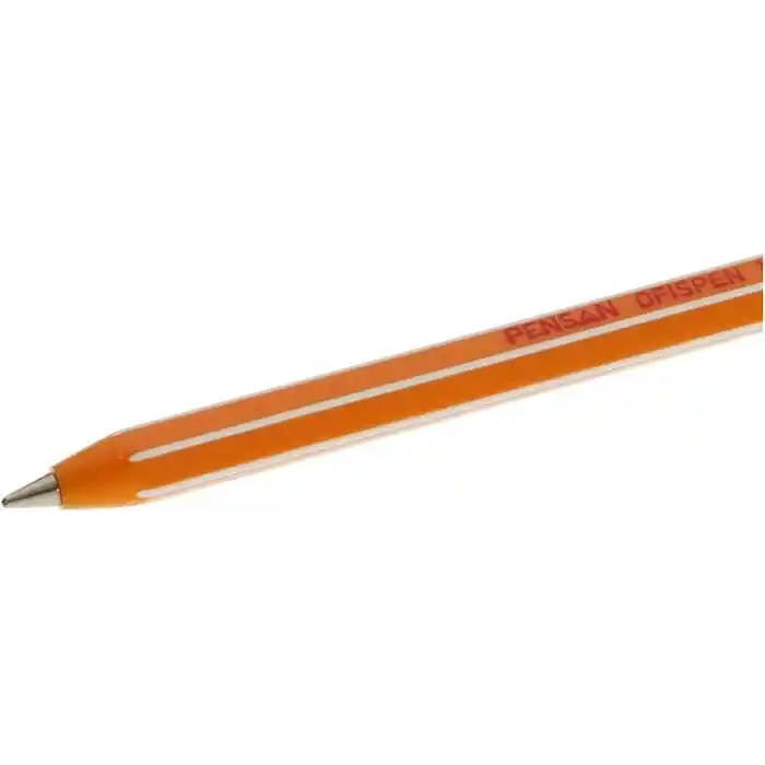 Pensan PE01010TKKRMT10 1010 Tükenmez Kalem, 10 Lu Blister 1 Mm,çok_renkli