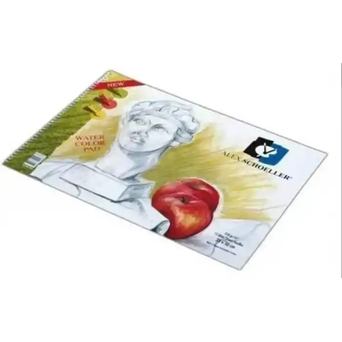 ALEX SCHOELLER A.SPR.RSM.120.50 50x70 120 Gr 20 Li SİPRALLİ RESİM DEFTERİ, STANDART - 071