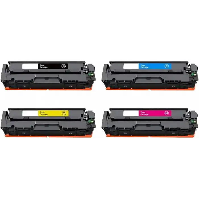 CANON I-SENSYS UYUMLU CRG-075 (CRG075) 4 RENK ÇİPLİ MUADİL LASER TONER 4 LÜ PAKET LBP646/LBP647/MF664/MF667