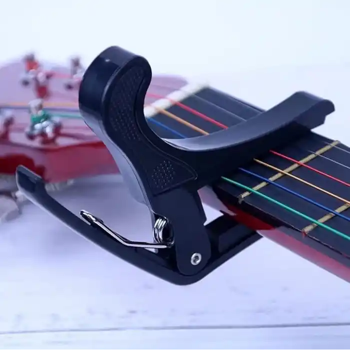 Chroma Kaliteli METAL Gitar Bağlama Saz Kaposu - Kapo Capo Kelepçe & Sağlam Metal