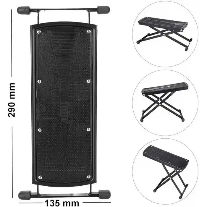 Chroma Gitar Ayak Sehpası Metal - Foot Stool - Gitar Ayaklığı