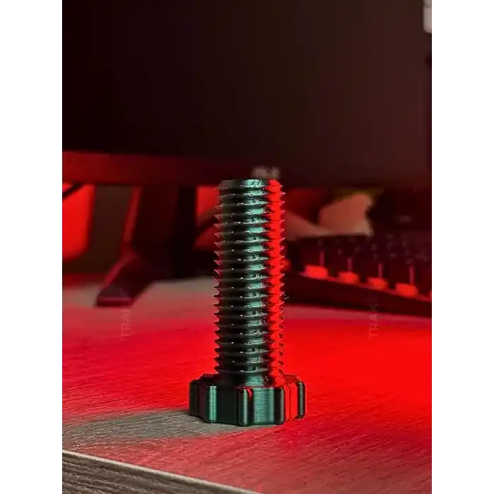 Siyah-Yeşil Asılabilir Kulaklık Standı | 3D Premium Tasarım | Gamer Masa Kenarı Aksesuarı | Greenstorm Limited Edition