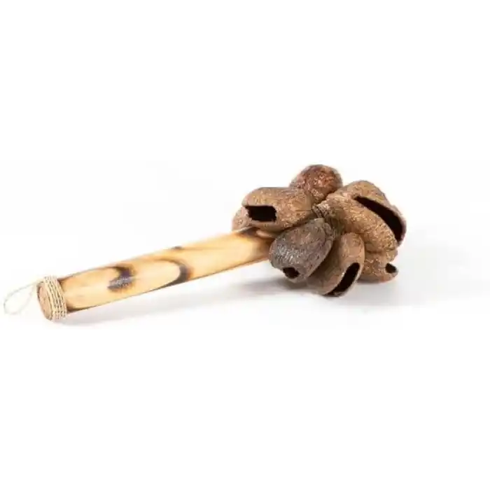 Bambu Coconat Mangis Marakas Müzik Aleti