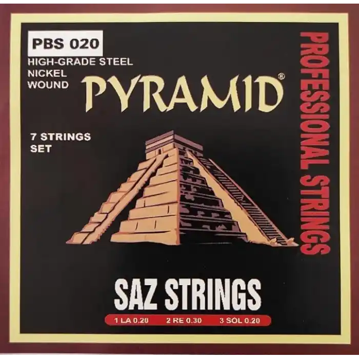 Pyramid PBS20 020 Uzun Sap İçin Saz Teli - Orjinal Alman
