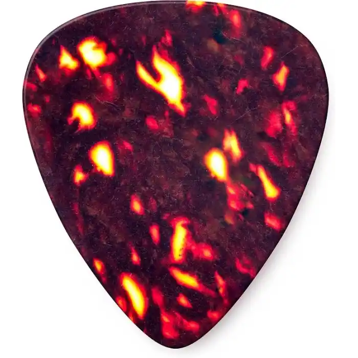 Médiators Jim Dunlop Thin Genuine Selüloit Shell İnce Kese de 72