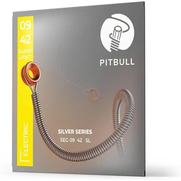 Pitbull Silver Seri Elektro Gitar Teli 09-42 Super Light SEG 09-42 SL