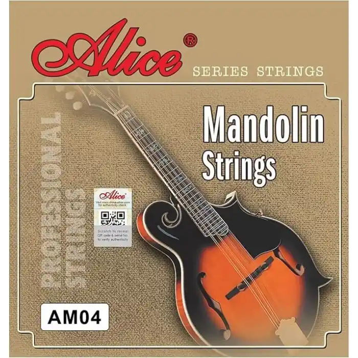 Alice 4 Telli Mandolin Teli, 010–034 Bakır Alaşımlı Sargı Pas Önleyici Kaplamalı Uzatılmış İp Ömrü