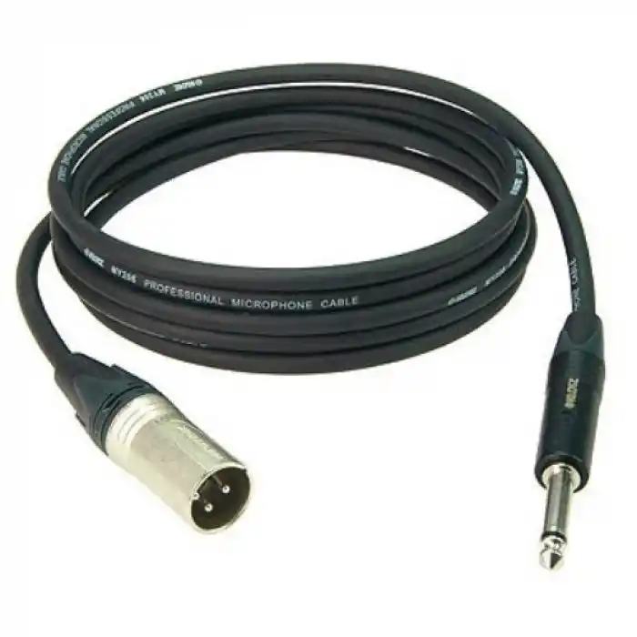 Klotz M1 Xlr Mono Neutrik, Siyah, 3 m