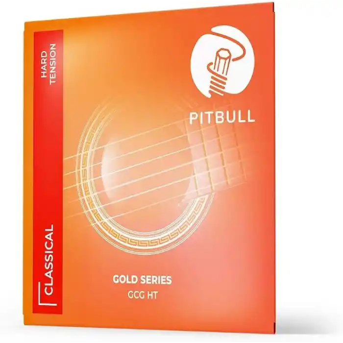 Pitbull Gold Seri Hard Tansiyon Klasik Gitar Teli SET Pena Hediyeli GCG HT