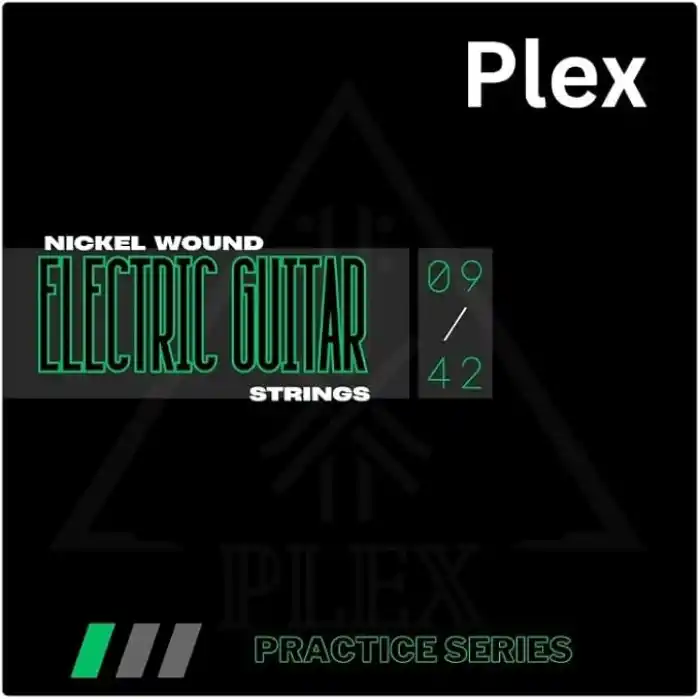 Plex Elektro Gitar Teli, Practice Series, Nickel Wound, Light Gauge 09-42, 6 Telli Elektrik Gitarlar İçin