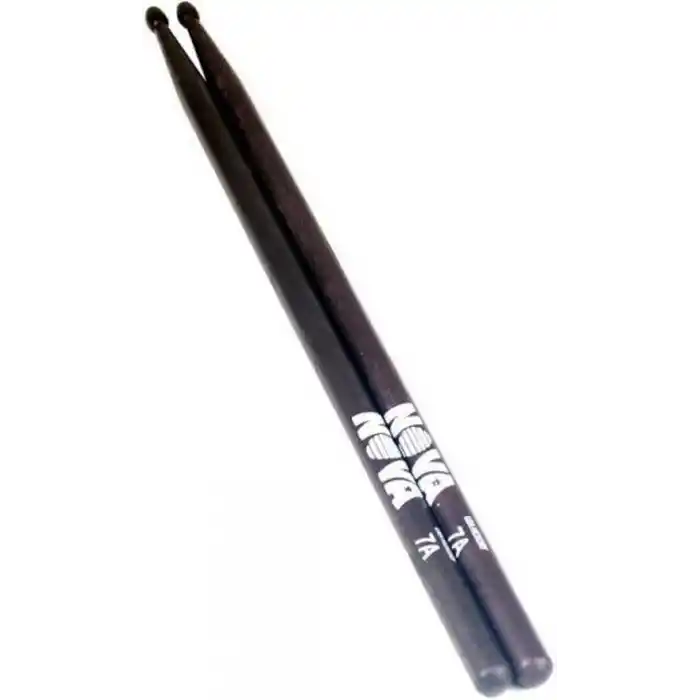 Vıcfırth N7Ab Baget(Çift) Nova 7A Wood Black (Siyah), Hıckory, 1 Baget (Çift) Nova 7A Wood Siyah