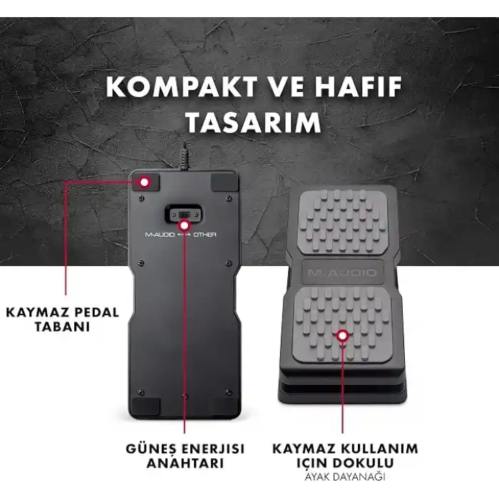 M-AUDIO EX-P Klavye Expression Pedalı