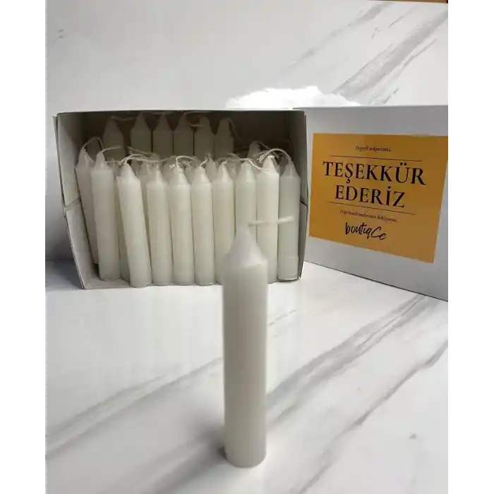 SNA 40 Adet Bakkal Mumu 10 cm Fitilli