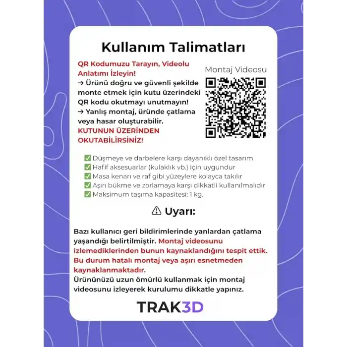 Premium Asılabilir Kulaklık Standı – Sağlam, Kaydırmaz Keçeli, Ergonomik Stand, Steel Gray Edition
