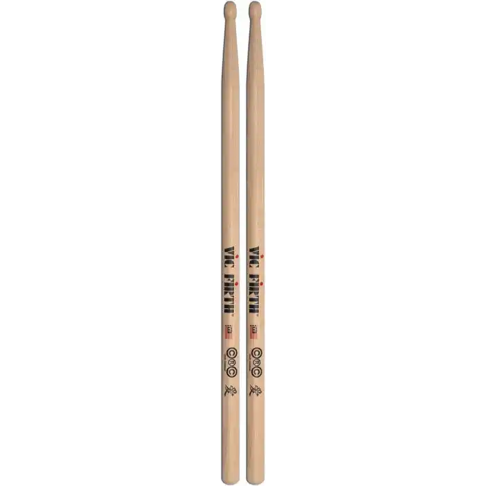 Vic firth Baget(Çift) Chrıs Coleman, Sıgnature, Hıckory, 0.6