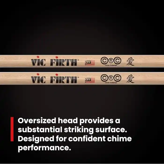 Vic firth Baget(Çift) Chrıs Coleman, Sıgnature, Hıckory, 0.6