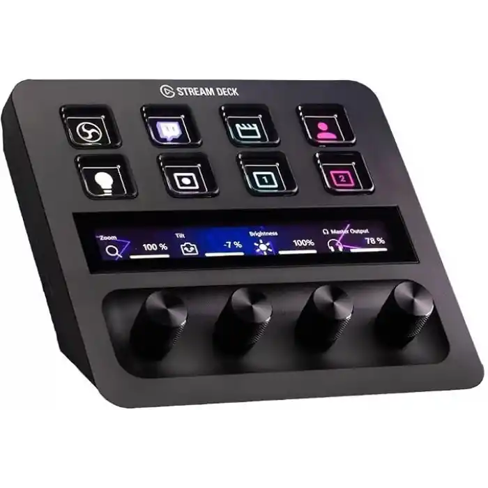 Elgato Stream Deck + XLR ses mikseri, mikrofon arayüzü