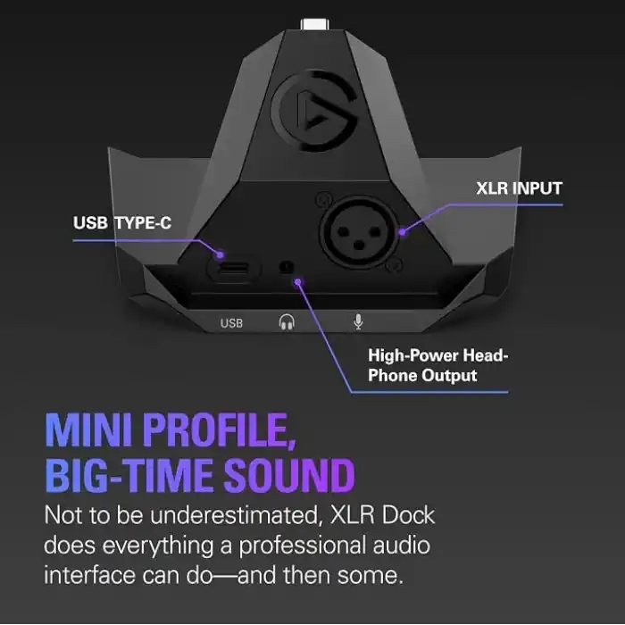 Elgato Stream Deck + XLR ses mikseri, mikrofon arayüzü