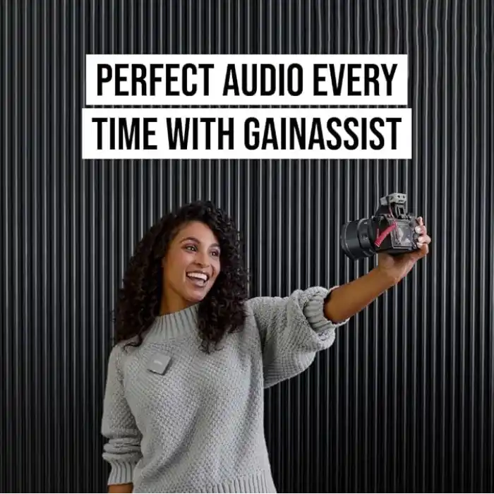 RØDE Wireless GO (Gen 3) - Üçüncü Nesil, 32-bit, Çift Vericili, Kayıt özellikli Kablosuz Mikrofon Seti (Taş Rengi)
