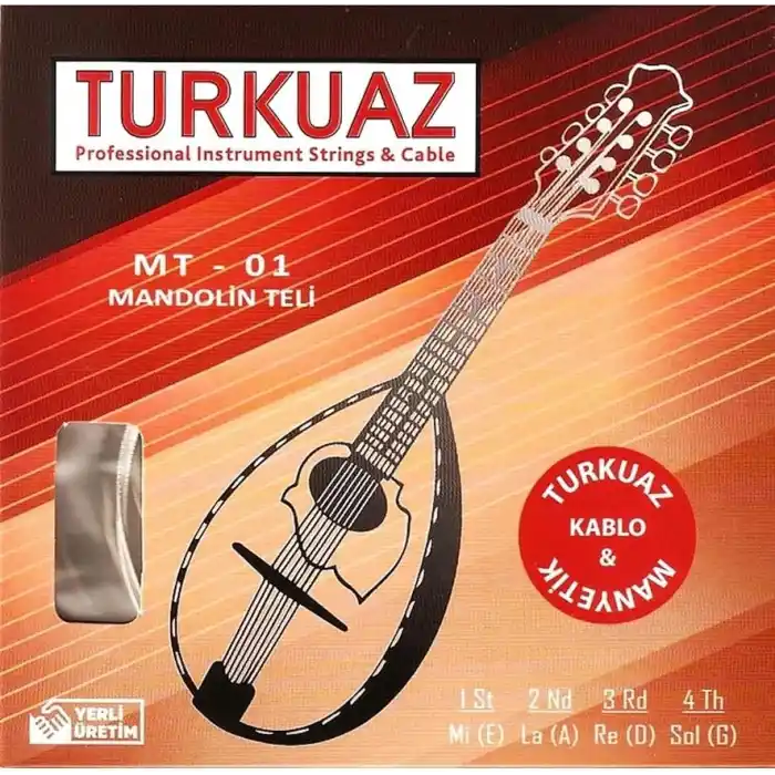 Mt-01 Takım Mandolin Teli - Set