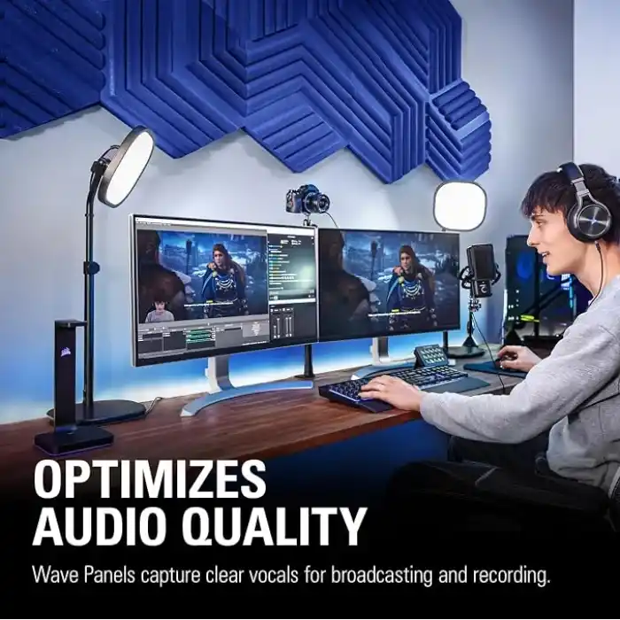 Elgato Wave Akustik Panel Başlangıç Seti, Mavi (10AAL9901)