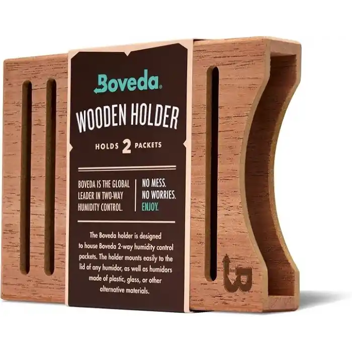 Boveda-Purolar için | Humidor için Ahşap Tutucu | İki ile Kullanımı için (2) Boyut 60 Yığılmış (Ayrı Satılır) | Manyetik ve Velcro Montaj Setleri içerir | 1-Count