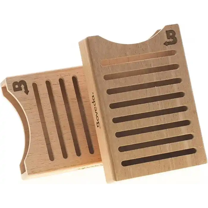 Boveda-Purolar için | Humidor için Ahşap Tutucu | İki ile Kullanımı için (2) Boyut 60 Yığılmış (Ayrı Satılır) | Manyetik ve Velcro Montaj Setleri içerir | 1-Count