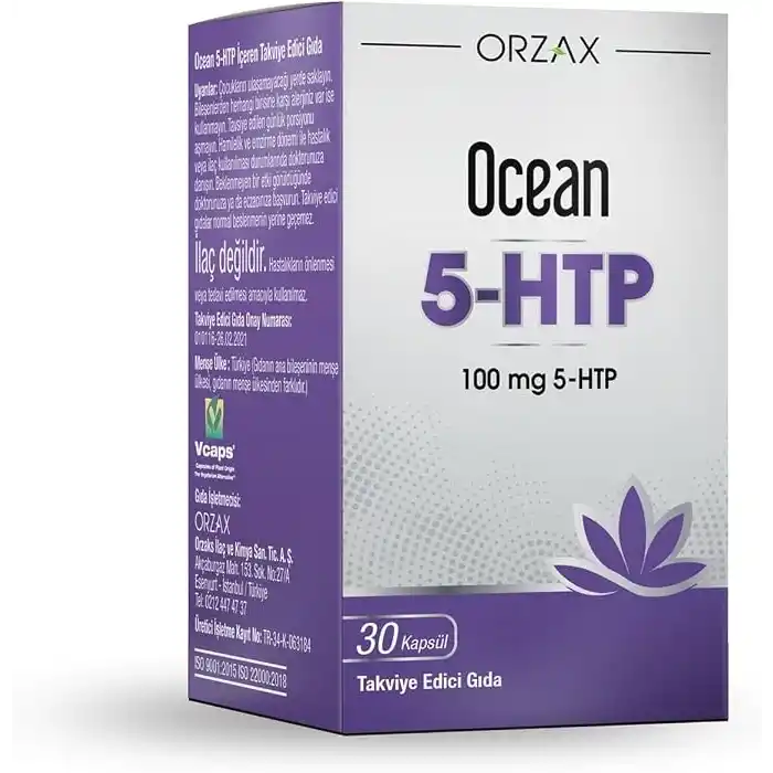 Orzax Ocean 5-Htp 100 Mg 30 Kapsül
