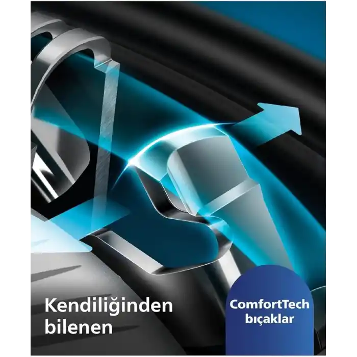 Philips 5000 Serisi Tıraş Makinesi S5445/03, Sinekkaydı Tıraş, Islak ve Kuru Kullanım