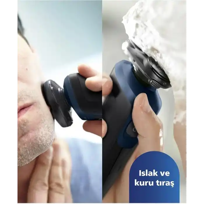 Philips 5000 Serisi Tıraş Makinesi S5445/03, Sinekkaydı Tıraş, Islak ve Kuru Kullanım