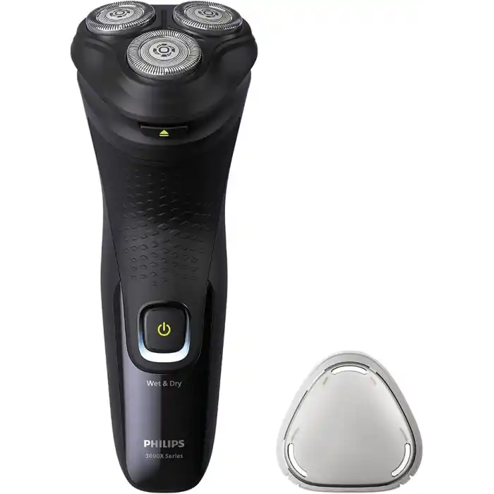 Philips 3000X Serisi Erkek Tıraş Makinesi, PowerCut Bıçak Teknolojisi, 5D Esnek Başlık, Islak ve Kuru Kullanım, Hassas Düzeltici, Cilt Koruma Özellikli, X3021/00