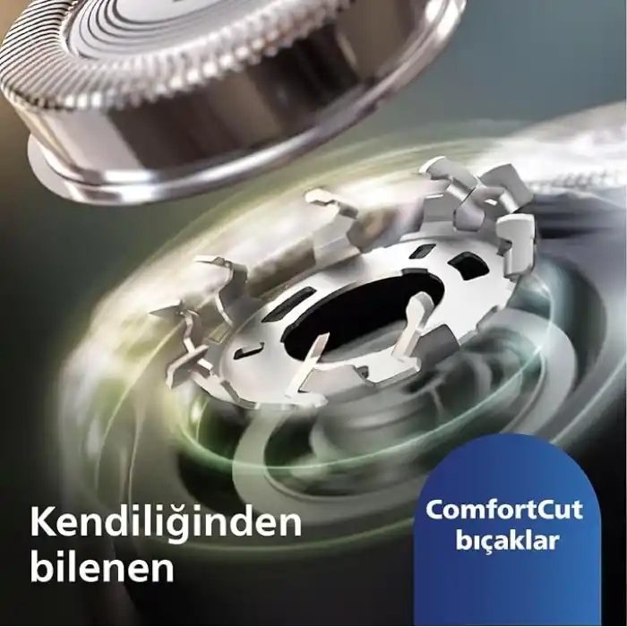 Philips 3000X Serisi Erkek Tıraş Makinesi, PowerCut Bıçak Teknolojisi, 5D Esnek Başlık, Islak ve Kuru Kullanım, Hassas Düzeltici, Cilt Koruma Özellikli, X3021/00