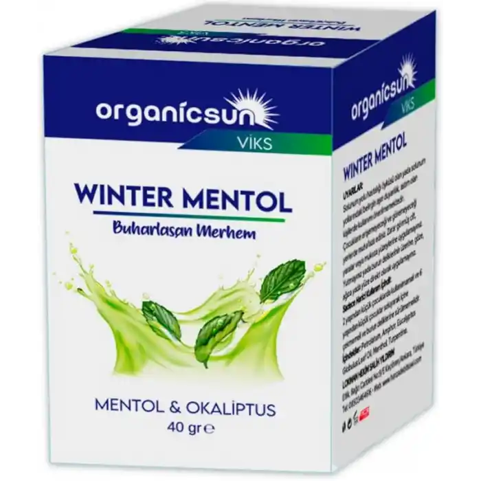 Winter Mentol Buharlaşan Merhem Viks Vikis Mentol ve Okaliptus 40 Gr
