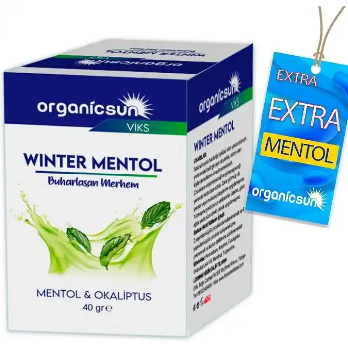 Winter Mentol Buharlaşan Merhem Viks Vikis Mentol ve Okaliptus 40 Gr