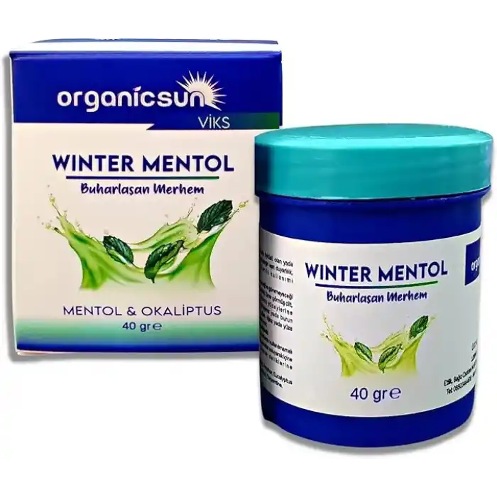 Winter Mentol Buharlaşan Merhem Viks Vikis Mentol ve Okaliptus 40 Gr