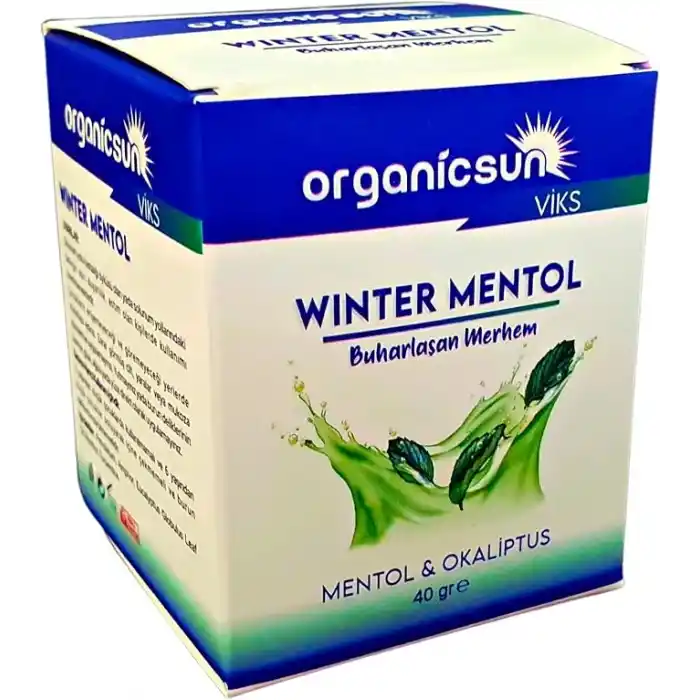 Winter Mentol Buharlaşan Merhem Viks Vikis Mentol ve Okaliptus 40 Gr
