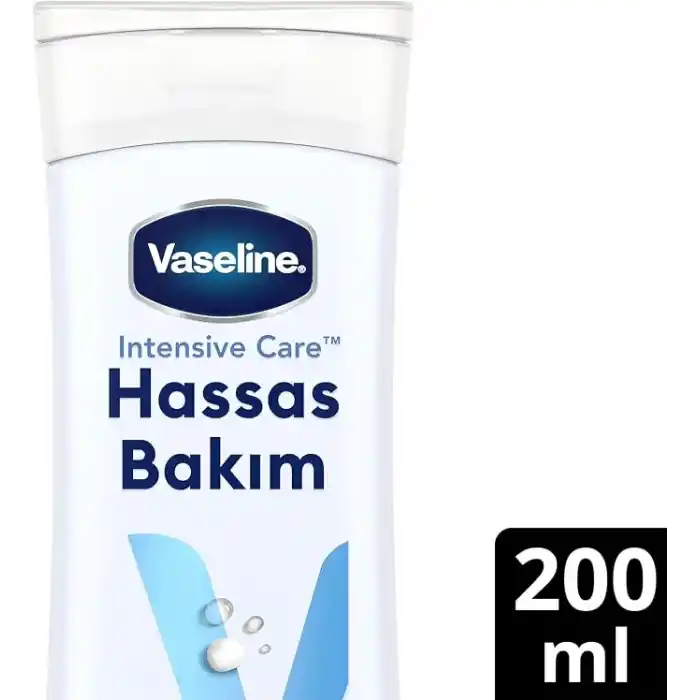 Vaseline Vücut Losyonu Hassas Bakım Kuru Çok Kuru ve Hassas Ciltler İçin 200 ml