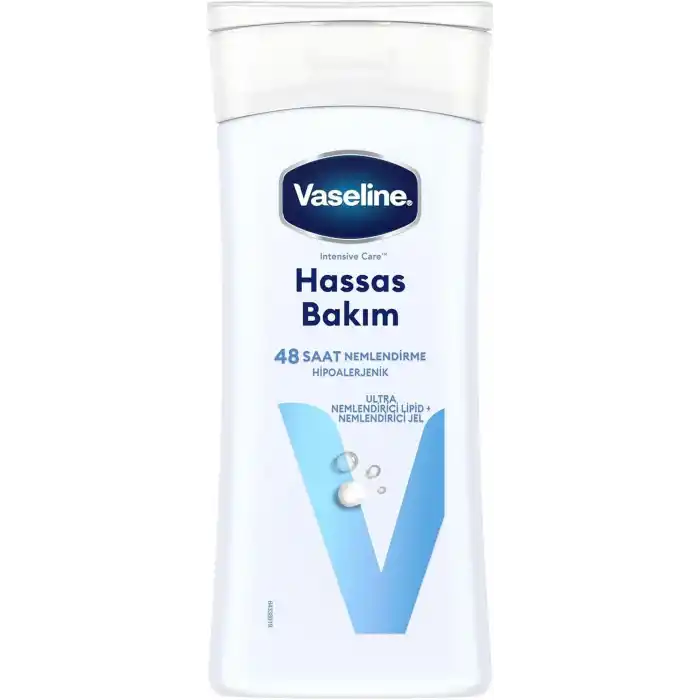 Vaseline Vücut Losyonu Hassas Bakım Kuru Çok Kuru ve Hassas Ciltler İçin 200 ml
