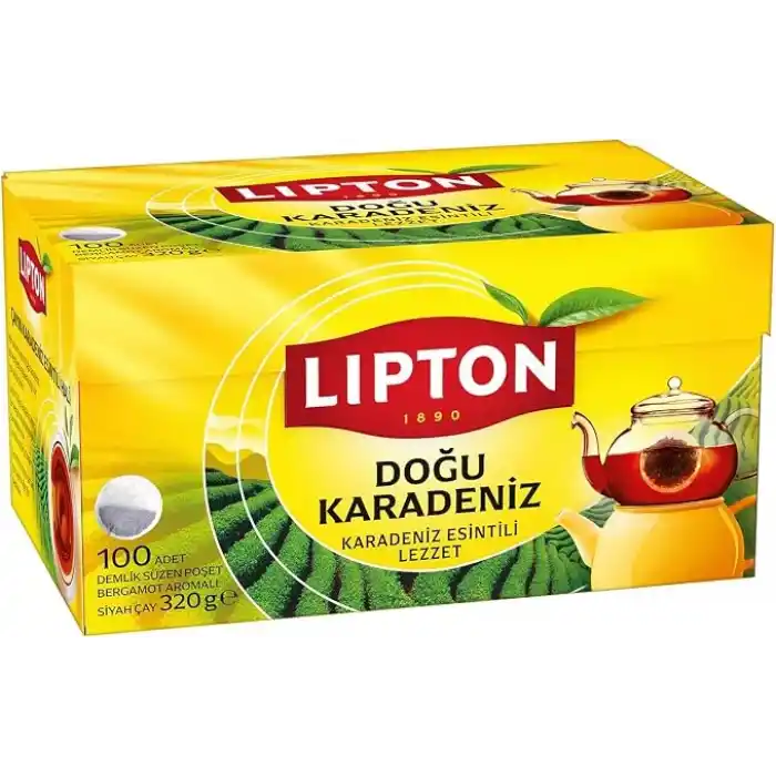 Lipton Doğu Karadeniz Demlik Poşet Çay, 100lü, 320g