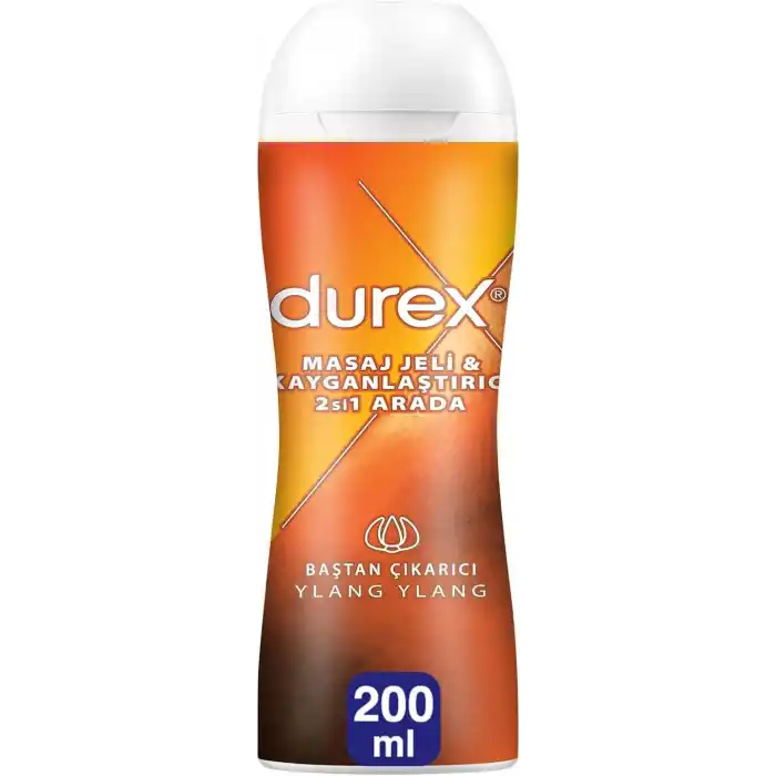 Durex Ylang Ylang 2si 1 Arada Kayganlaştırıcı & Masaj Jeli 200 ML, Erkek