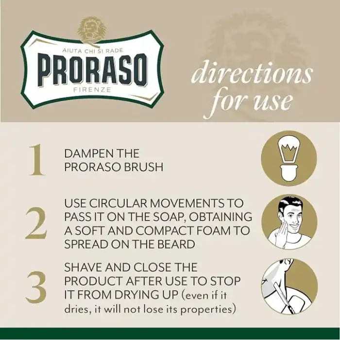 Proraso Tıraş Sabunu - Okaliptüs Yağı Ve Mentollü, 150 Ml