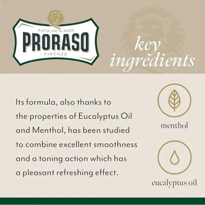 Proraso Tıraş Sabunu - Okaliptüs Yağı Ve Mentollü, 150 Ml