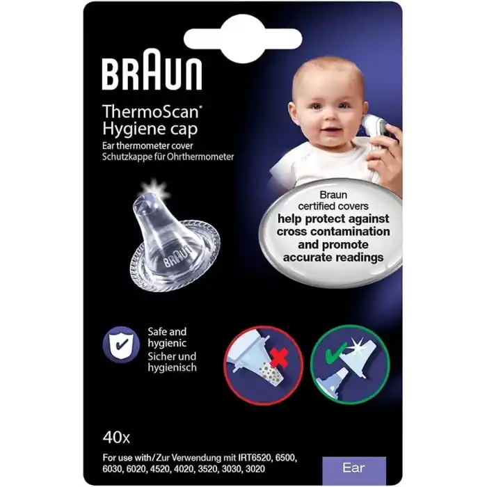 Braun LF40 Ateş Ölçer Yedek Filtre