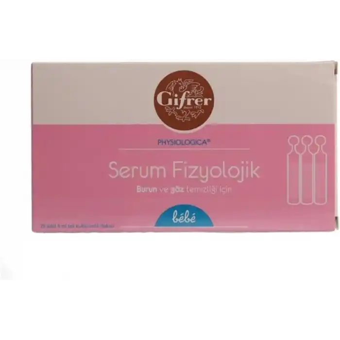 Gifrer Serum Fizyolojik 5 ml 20 Flk