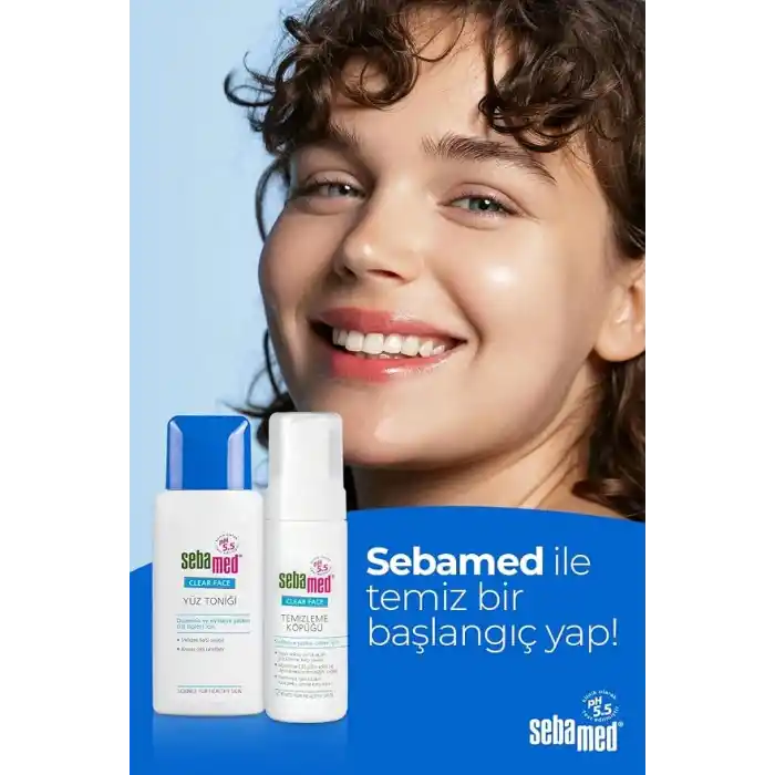 Sebamed Sivilceye Yatkın Yağlı Ciltler İçin Etkili Siyah Nokta Karşıtı Yüz Temizleme Köpüğü 150 ml